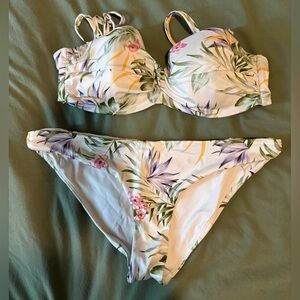 H&M Tropical Floral Bikini